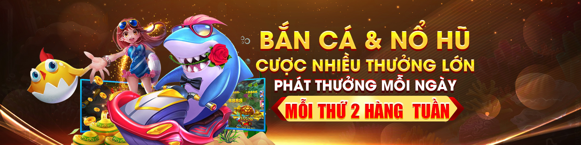 98win thưởng khuyến mãi ở các trò bắn cá slot game